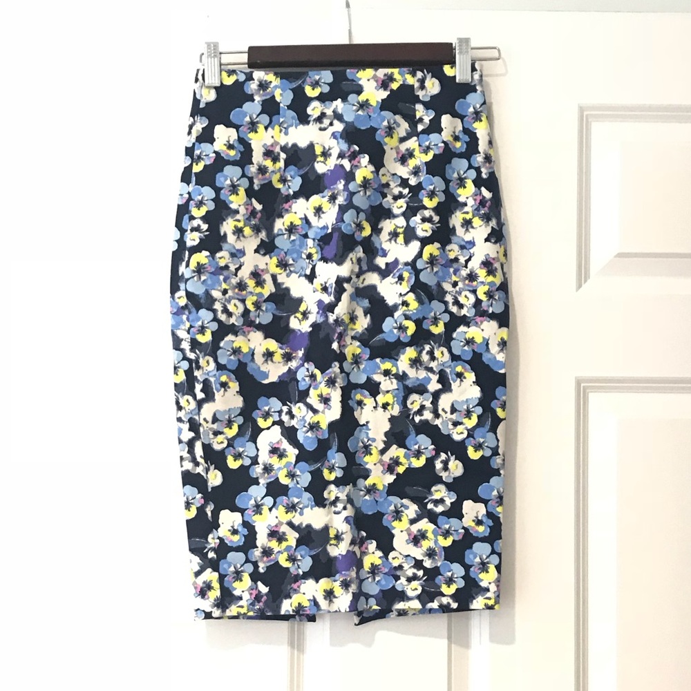 ASOS Floral Pencil Skirt